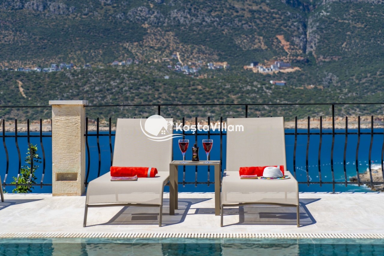 Villa Ada Duo, Çukurbağ Yarımadası Kiralık Villa | Kaşta Villam - Kaştavillam
