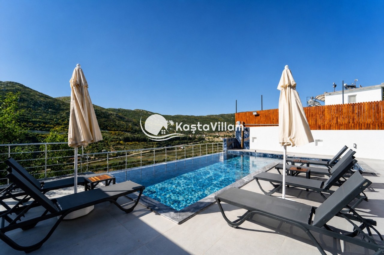 Villa Çınar Bey, Sarıbelen Kiralık Villa | Kaşta Villam - Kaştavillam