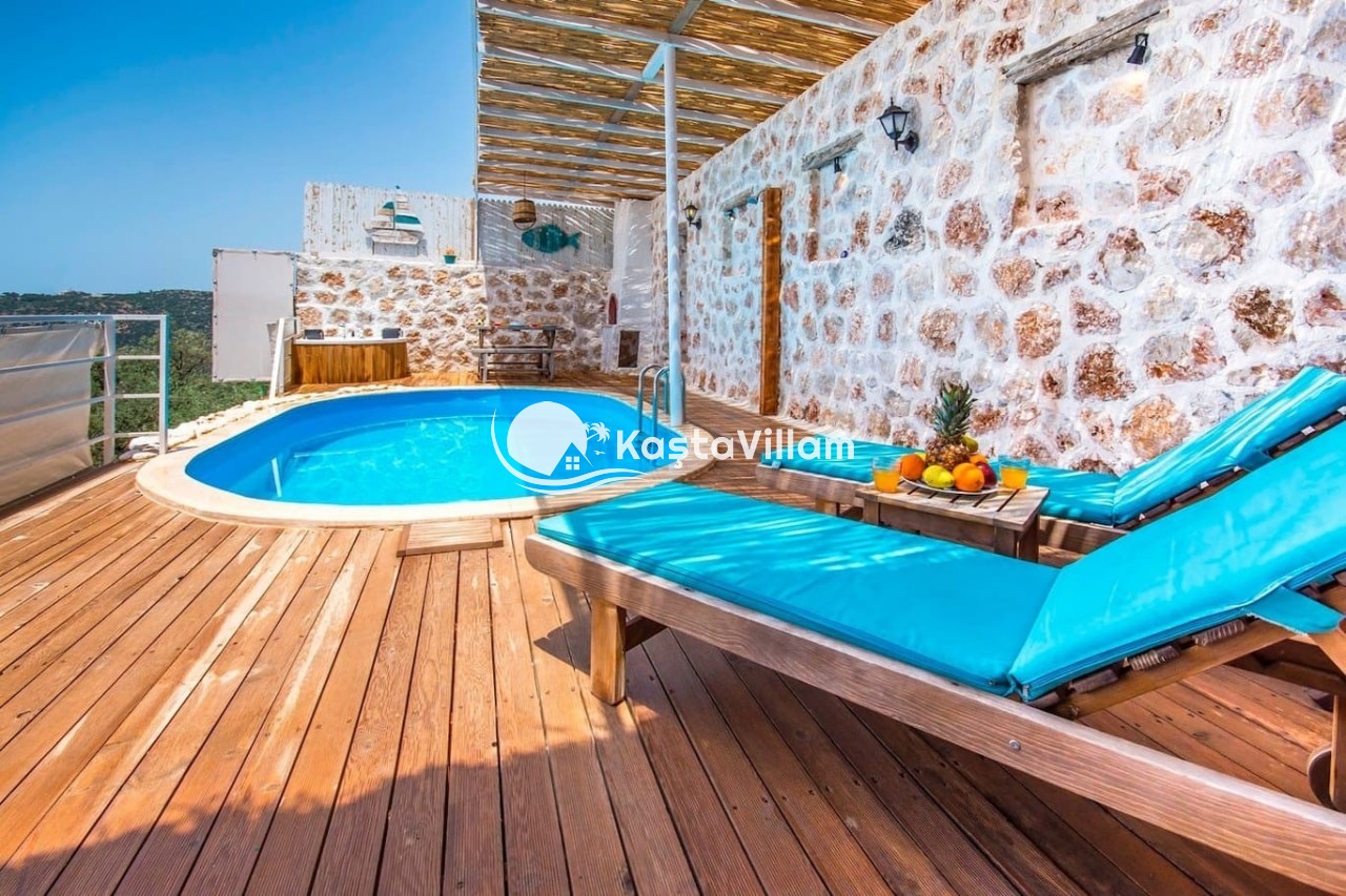 Villa Tiny Patika, Kördere Kiralık Villa | Kaşta Villam - Kaştavillam